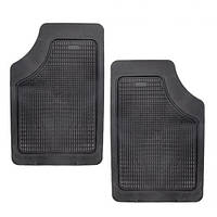 Килими "АКЦЕНТ" універсальні низький борт ЧОРНІ ПЕРЕД (2 шт.)