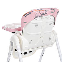 Стільчик для годування Bambi M 5673-8 (регулювання висоти, нахилу спинки, підніжки, столика), фото 6