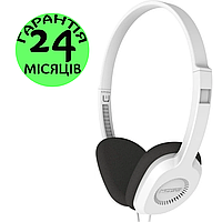 Навушники Koss On-Ear KPH8, білі, накладні, дротові, косс