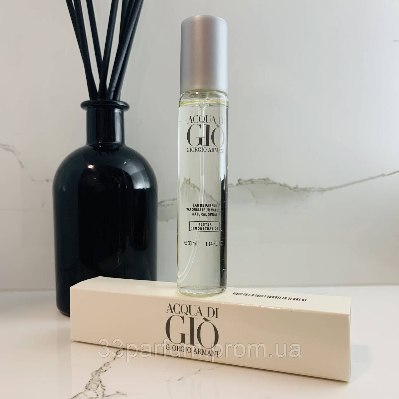 Мужские духи Giorgio Armani Acqua di Gio Pour Homme 33 ml. (Джорджио Армани Аква ди Джио Пур Хом) - фото 1 - id-p1747088227