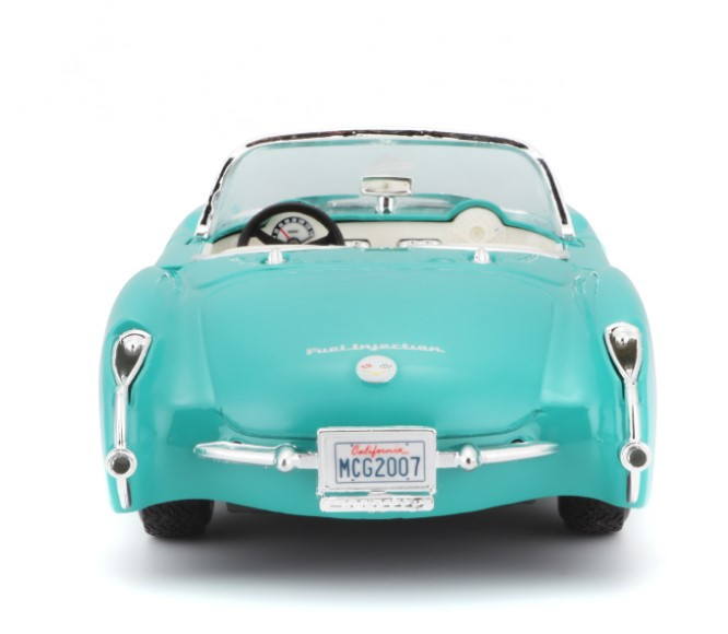 Автомодель Maisto 1:24 Chevrolet Corvette 1957 Голубой (31275 lt. blue) - фото 10 - id-p530878555