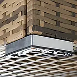 Садова скриня з алюмінієвим каркасом 145х82,5х79,5 см 750 л, фото 7