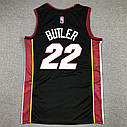 Чорна майка Батлер Маямі Хіт Nike Butler No22 Miami Heat сезон 2023, фото 2