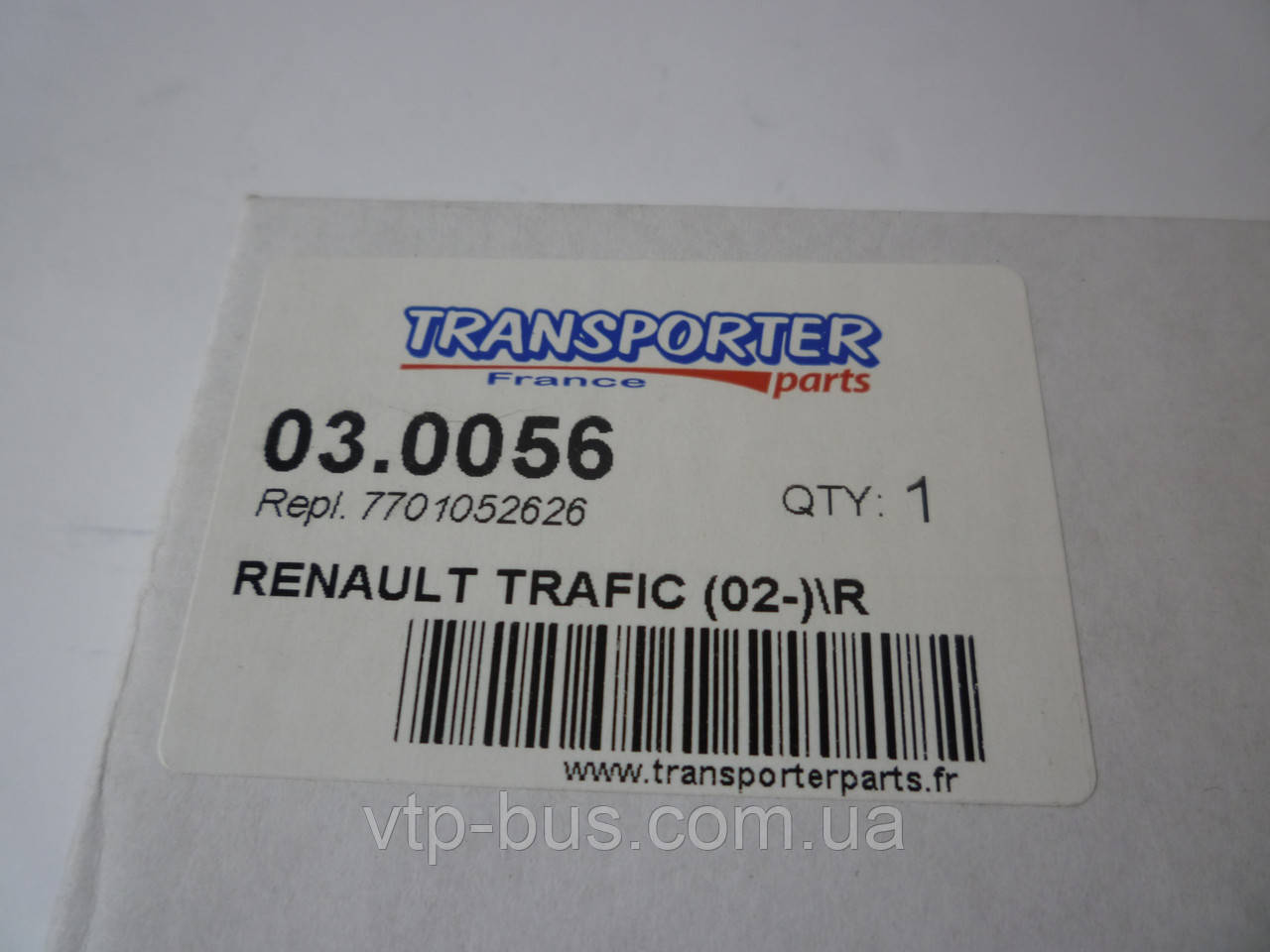 Стекло зеркала, правое (нижнее) на Renault Trafic с 2001... Transporterparts (Франция) 03.0056 - фото 4 - id-p296645687