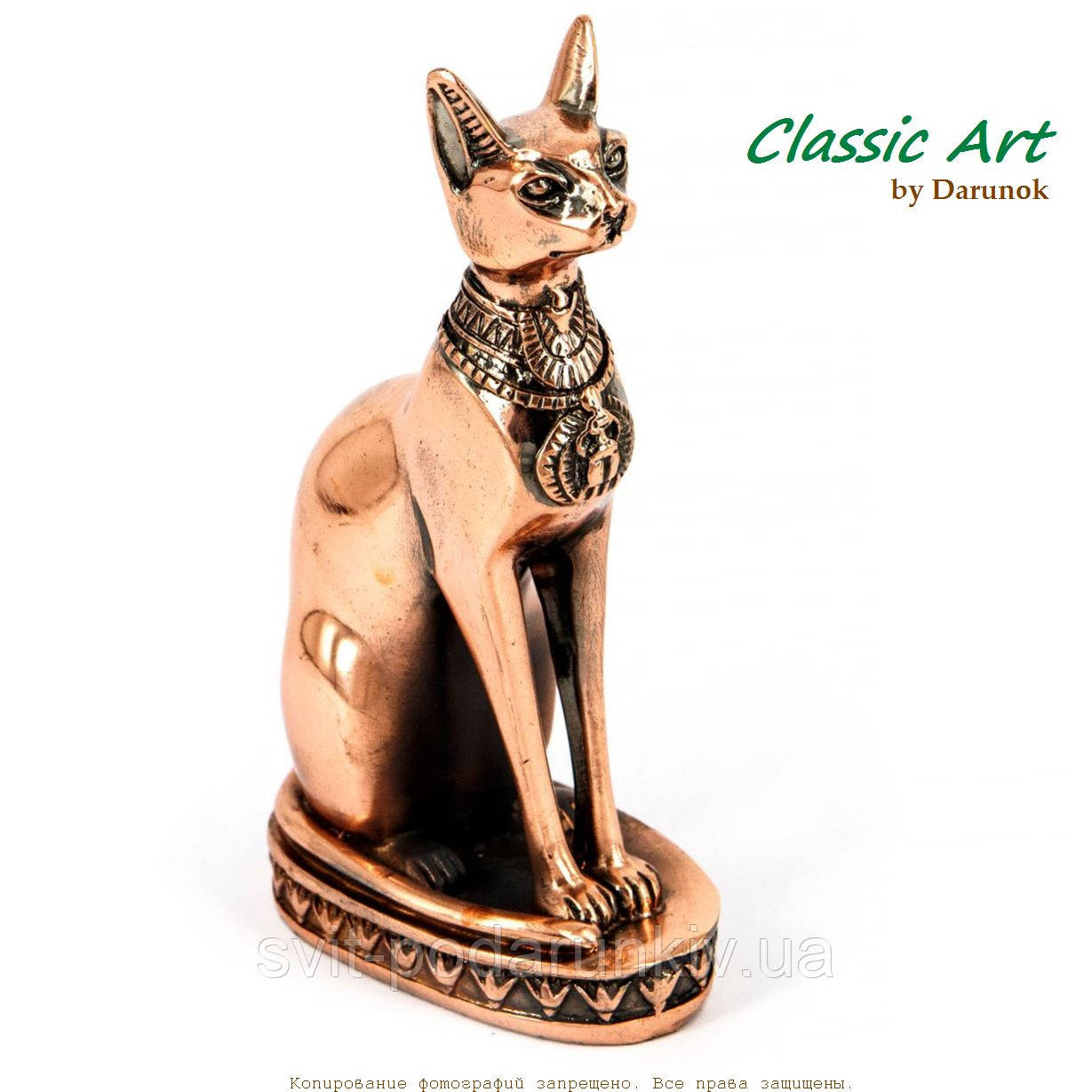 Фігурка єгипетського кішки зневоднення з Єгипту ES385, фото 1