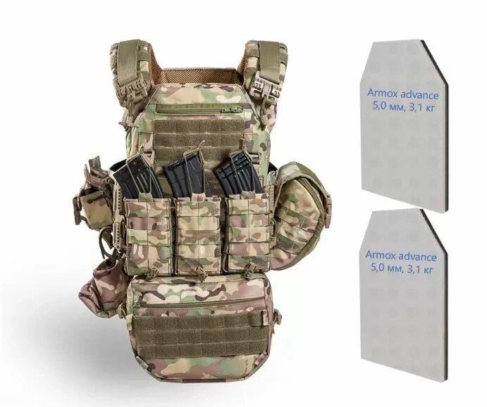 Бронежилет в Полной Комплектации: Облегченные Пластины 4 Класса Защиты ...