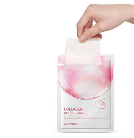 Маска для вишукання тканинна Collagen Bounce Mask JAYJUN 1 ea (895755), фото 3