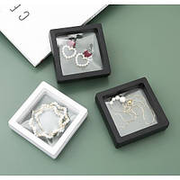 Міні-футляр для прикрас прозорий 7х7 см