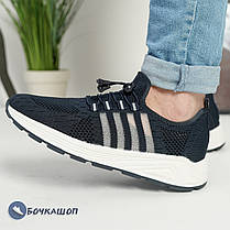 Модні чоловічі кросівки на кожен день в сітку, фото 5
