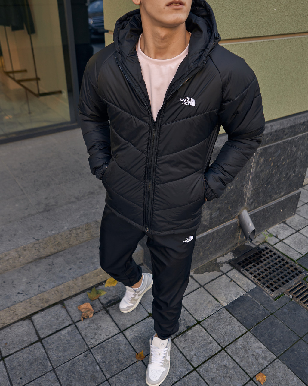 Костюм куртка штани сумка The North Face чоловічий спортивний комплект tnf весняний осінній, фото 1