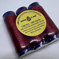 Поліефірний шовк DorTak, нитка для скілярусу та бісеру, color 138, 1 шт.