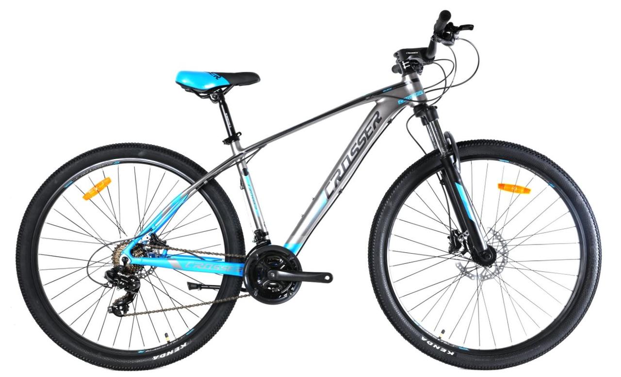 Гірський велосипед Crosser Quick 29" 21" гідравліка Logan