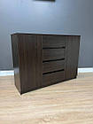 Комод Дуб венге з фасадом без ручек 4 шухляди та 4 полиці, фото 2