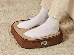 Масажер для ніг з грілкою 2в1 Supretto 5058-1 із застібкою