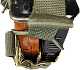 Підсумок Потрійний з перегородкою на 6 магазинів АК. Відкритий, фото 2