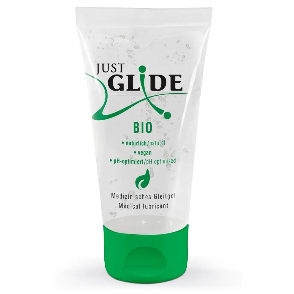 Веганський органічний гель-лубрикант — Just Glide Bio, 50 ml