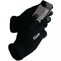 Рукавички для сенсорних екранів iGloves, унісекс, Чорні / Зимові рукавички з сенсорними пальцями