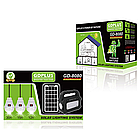 Ліхтар з сонячною батареєю, 3 лампи, 3600mach, GD-8080 / Портативна електростанція, фото 9