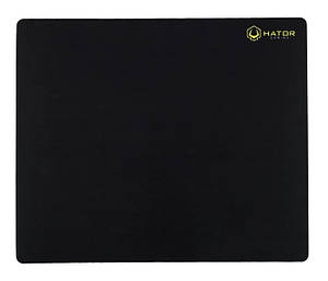 Килимок для миші ігровий 360*300*4мм HATOR Tonn M (HTP-020) чорний тканинний
