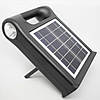 Ручний ліхтар акумуляторний, з сонячною панеллю і Power Bank, CL 12 / Переносний прожектор, фото 8
