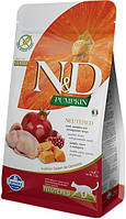 Сухий корм N&D Grain Free PUMPKIN QUAIL & POMEGRANATE NEUTERED ADULT с перепелом и тыквой 5 kg 36803