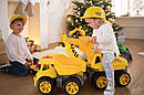 Дитяча каталка Екскаватор Big Maxi Digger для катання малюка (55811) толокар, фото 8