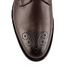 Туфлі чоловічі шкіряні коричневі елегантні на шнурівці стильні Badura 45, фото 6
