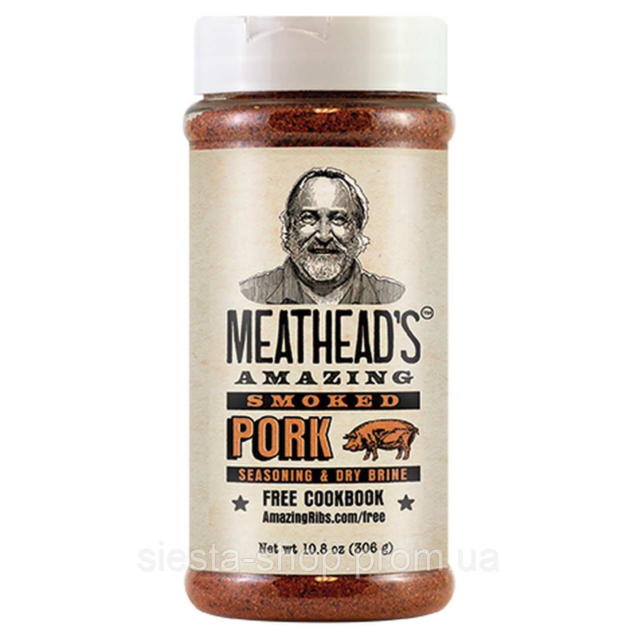 Специи для Свинины 300г. "Meathead''s Amazing" Smoked Pork. США