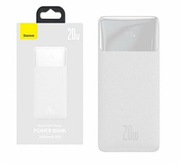 Powerbank Baseus Bipow Digital Display 20w 30000mAh white