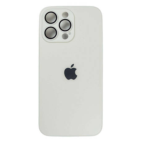 Чохол Matte Glass для iPhone 14 Plus Foggy White MagSafe, фото 1