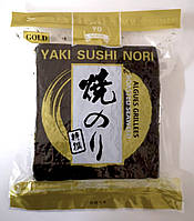 Листы нори жареные YAKI SUSHI NORI GOLD 100 листов