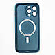 Чохол Matte Glass для iPhone 11 Pro Navy Blue MagSafe - фото 2 - id-p1717587542
