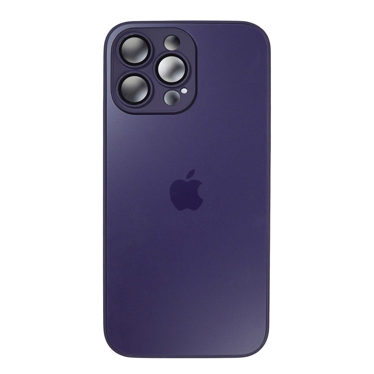 Чохол Matte Glass для iPhone 13 Pro Purple MagSafe