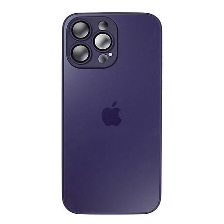 Чохол Matte Glass для iPhone 14 Plus Purple MagSafe, фото 1