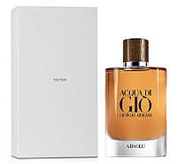 Мужские духи Giorgio Armani Acqua Di Gio Absolu Tester (Джорджио Армани Аква Ди Джио Абсолют) 75 ml/мл Тестер