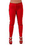 Червоні джинси-штани вузькі, великі розміри, бр 001-1., фото 2