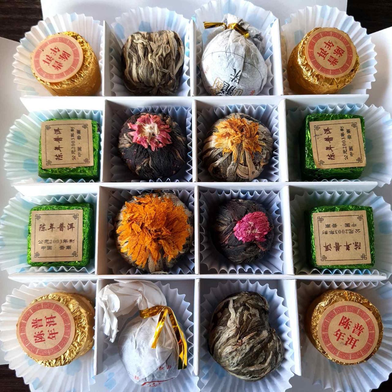 Набір подарунковий з в"язаних чаїв 180 гр., фото 1