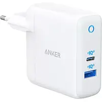 Адаптер питания для телефона Anker A2636G21 White (PowerPort PD+ 2 20 W 1xPD & 15 W 1xUSB )