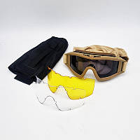 Маска захисна (3 стекла) PRC