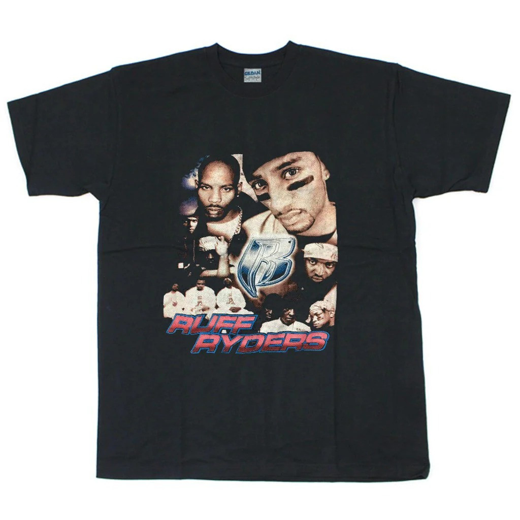 Футболка чорна DMX Vintage T-Shirt Ruff Ryders XS