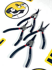 Кліщі круглогубці (затискні та розтискні) FALCON 4ел F05032