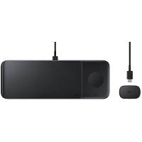 Зарядное устройство Samsung Wireless Charger Trio (Black) (EP-P6300TBRGRU)