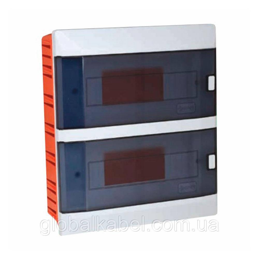 Розподільний щиток FAR під 24 автомати (F95), вбудований білий, фото 1