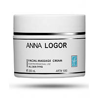 Масажний крем для обличчя Anna Logor Facial massage cream 250 мл