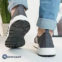 Сірі чоловічі кросівки, фото 2