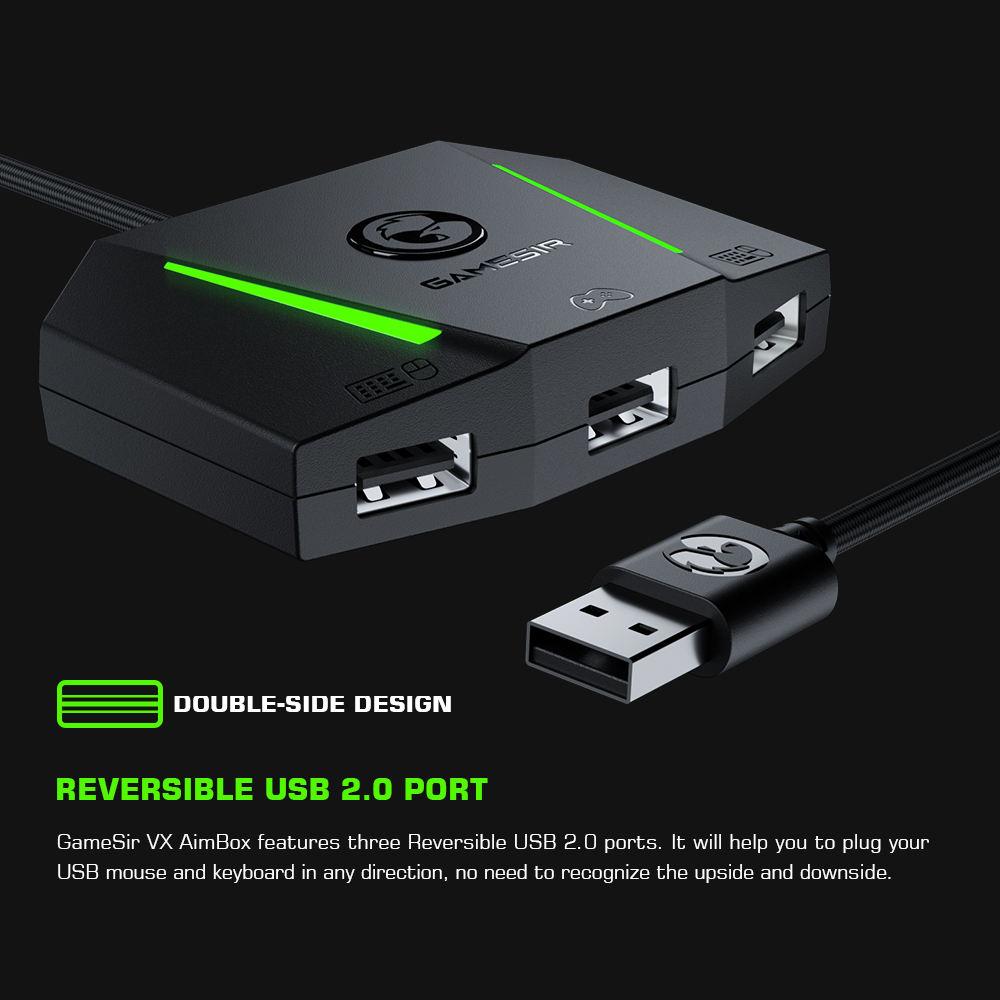Купить Адаптер-конвертер GameSir VX AimBox для игровой клавиатуры и ...
