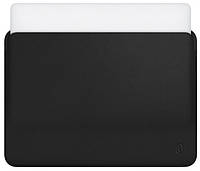 Чехол папка WIWU Skin Pro PU Leather Sleeve MacBook 12 Черный