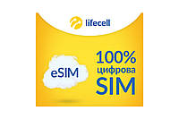 ESim Lifecell стартовый пакет тариф на выбор