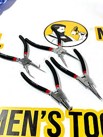 Кліщі круглогубці (затискні та розтискні) FALCON 4ел F05033