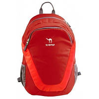 Городской рюкзак Tramp City Red рюкзак 22 л красный повседневный анатомический удобный качественный крепкий
